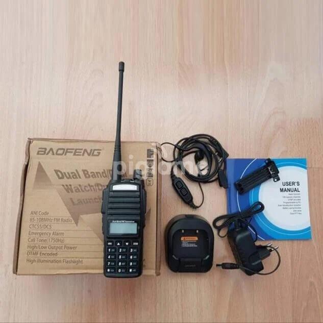 Baofeng Walkie Talkie - with long-range communication, durable design, and clear sound. Ideal for outdoor adventures, security, and professional use.