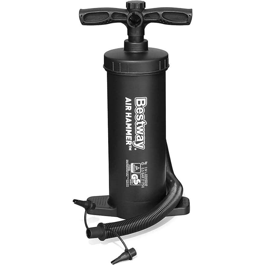 Bestway Air Hammer Pump - High-pressure manual air pump for inflating air mattresses, pools, and other inflatables
