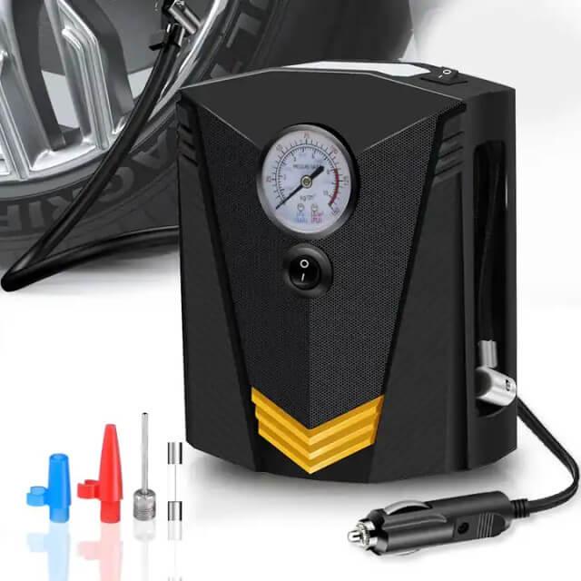 Car Air Pump - Portable and efficient tire inflator for cars, bikes, and other inflatables