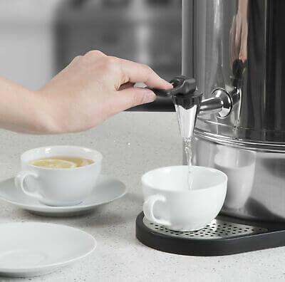 Condere Electric Urn - High-capacity hot water dispenser for tea, coffee, and large-scale catering needs