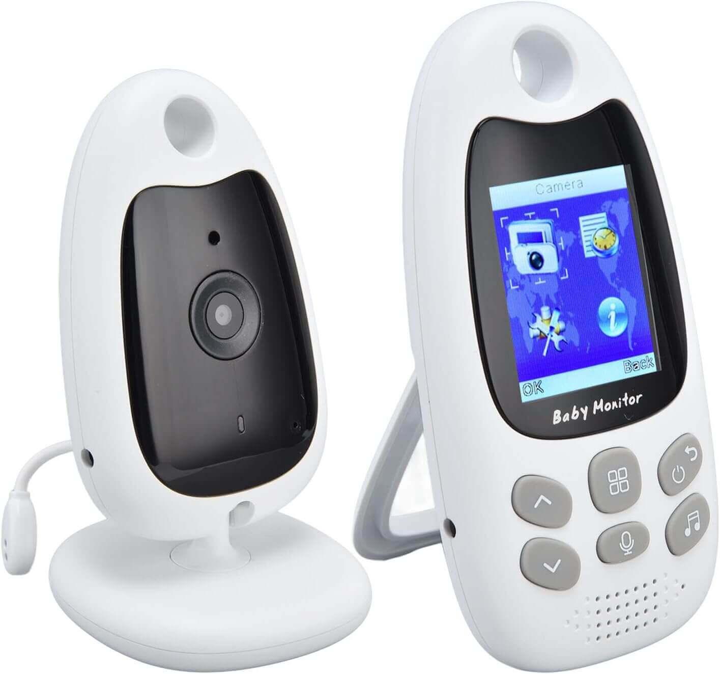Smart Baby Monitor - High-definition video baby monitor with night vision, two-way audio, and long-range connectivity-ensuring safety and peace of mind for parents