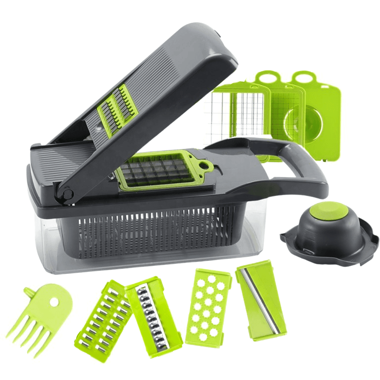 Vegetable Chopper And Slicer - Efficient kitchen tool for quick and easy chopping, slicing, and dicing of vegetables and fruits