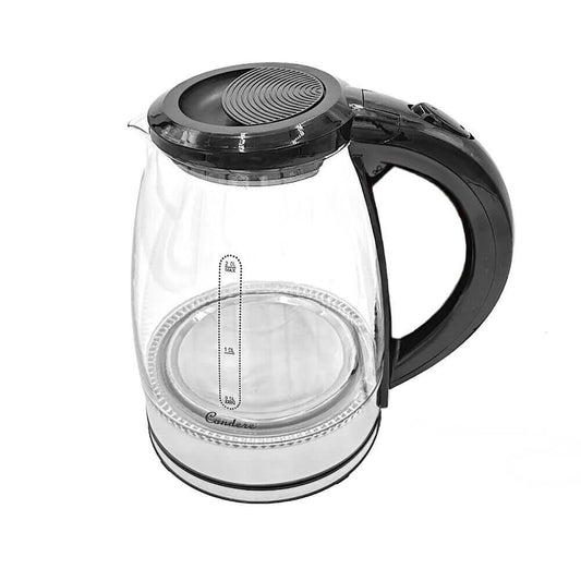 2L electric cordless kettle, stainless steel, fast boiling with cordless design