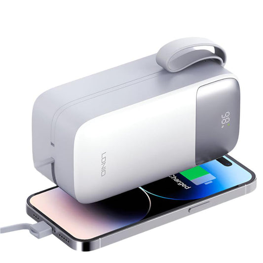 50000mAh Built in Cable PD 20W Power Bank - High-capacity portable charger and multiple USB ports for on -the-go power