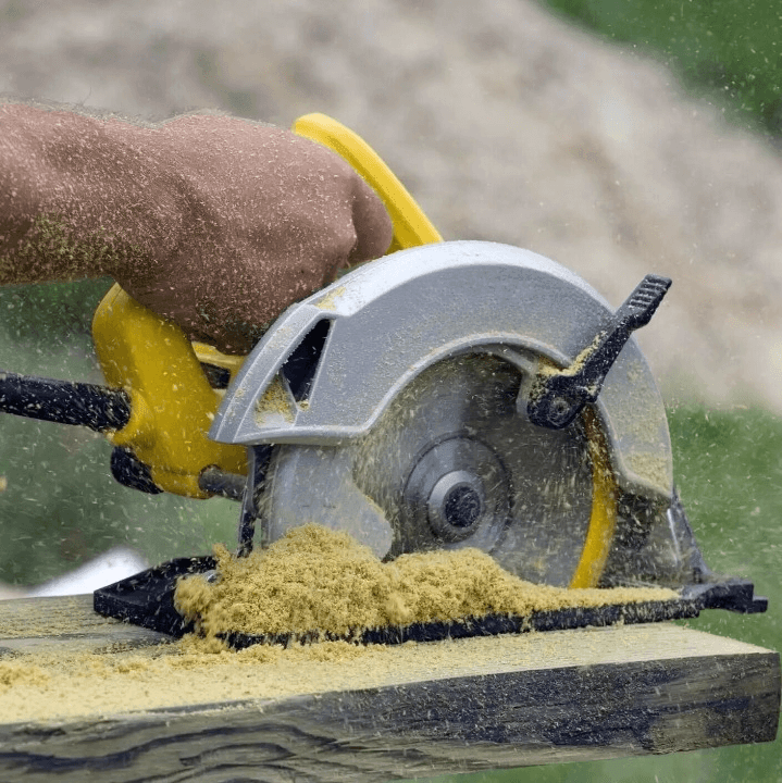 Circular Saw - Powerful electric saw for precise cutting in woodworking, construction, and DIY projects