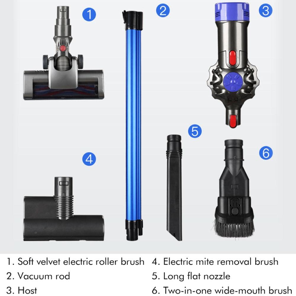 Cordless Vacuum Cleaner - Powerful and lightweight rechargeable vacuum for effortless cleaning of floors, carpets, and furniture
