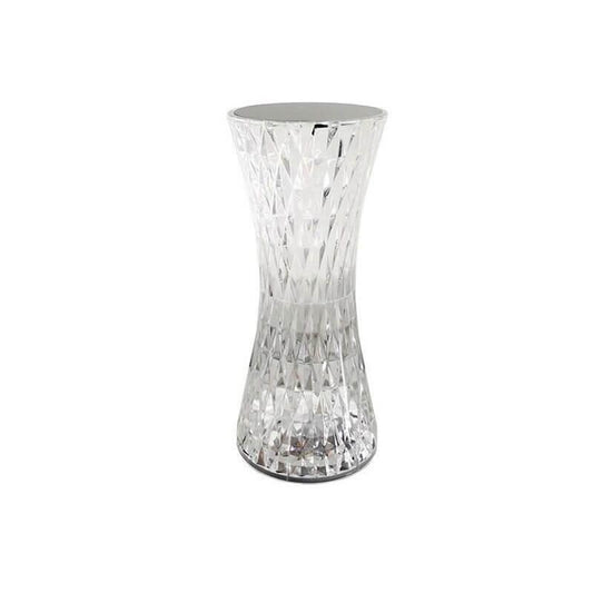 Crystal Rechargeable Lamp - Elegant, portable LED light with a crystal design, offering both decorative appeal and functionality for any space