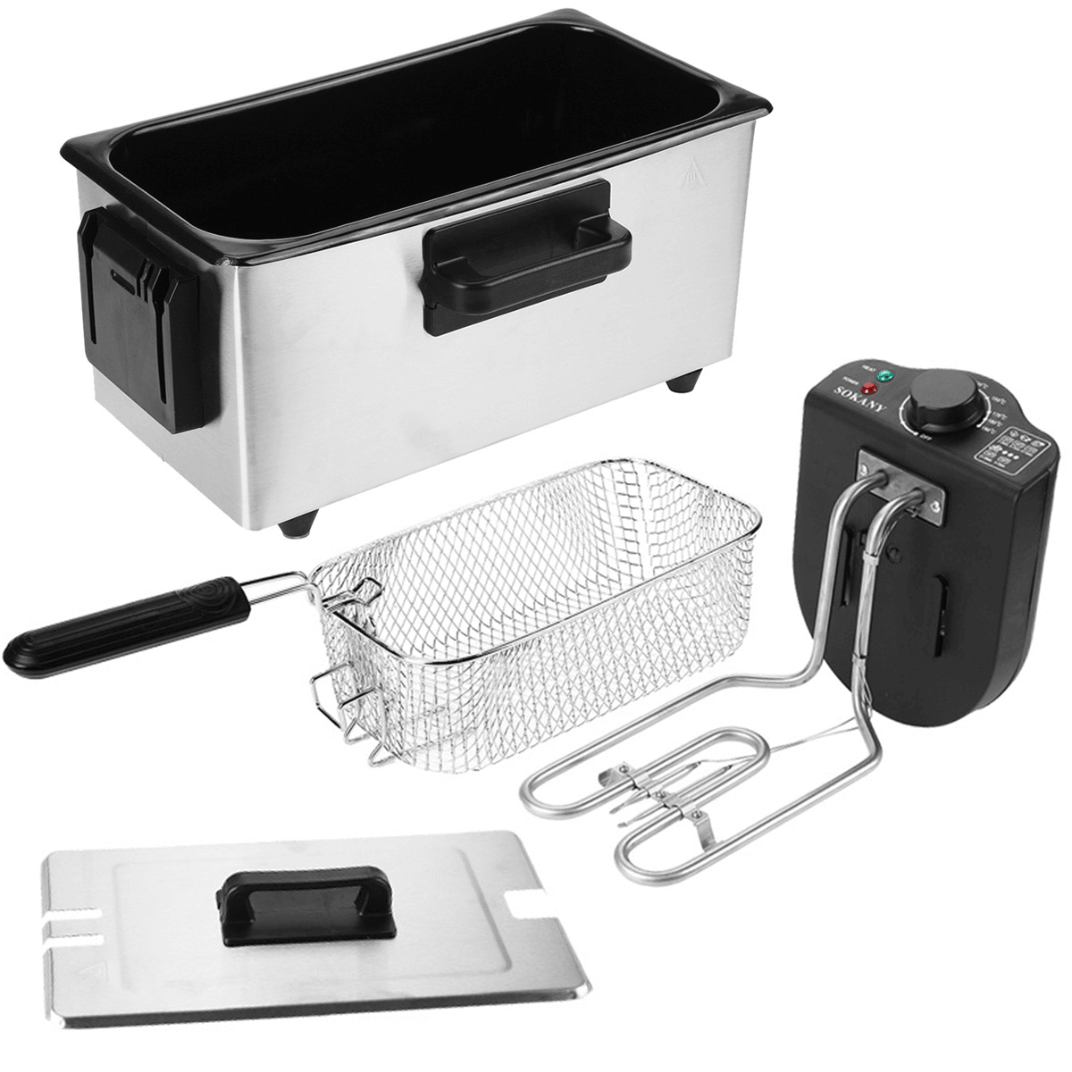 Deep Fryer with Overheat Protection - Safe and efficient electric fryer for crispy and delicious fried food at home