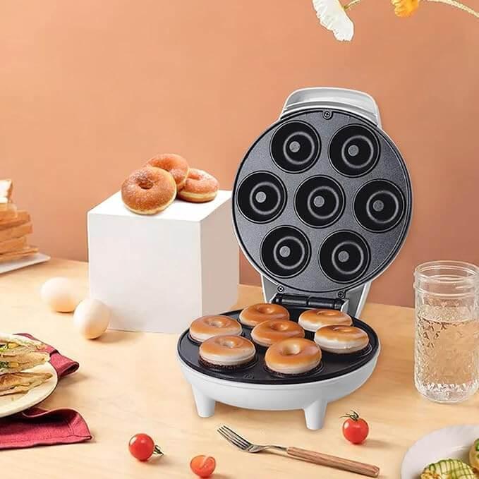 Donut Maker Machine - Easy-to-use electric donut maker for baking delicious homemade donuts quickly