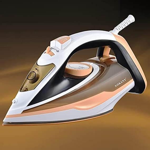 Electric Steam Iron - Powerful and efficient steam iron for wrinkle-free clothes and professional results