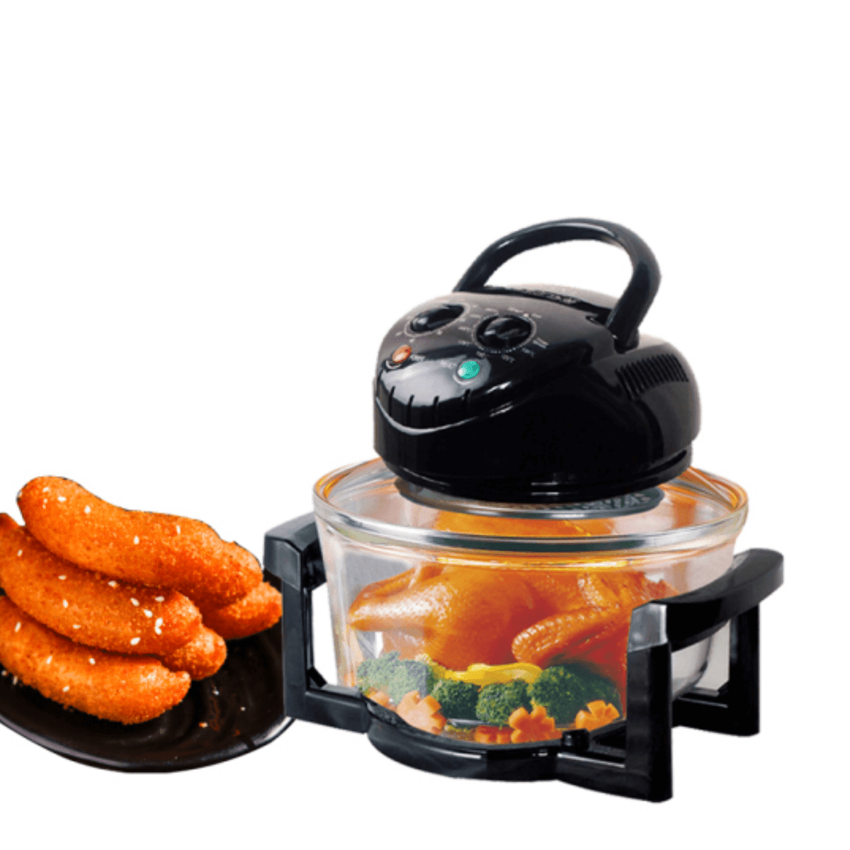 Halogen Oven Air Fryer Cooker - Multifunctional cooking appliance for air frying, baking, and roasting with fast cooking technology