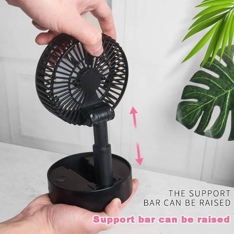 Handheld Desk Fan - Compact and portable fan for personal cooling at home, work, or on the go
