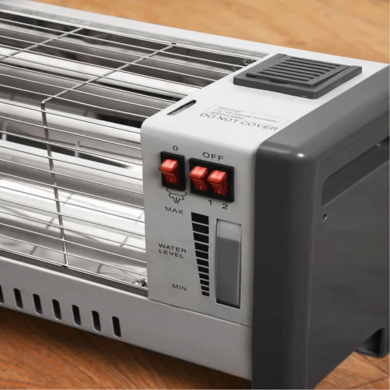 Heater With Humidifier - Energy-efficient indoor heater with built-in humidifier for optimal comfort