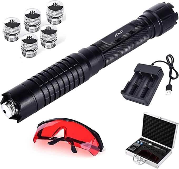 Heavy Duty Tactical Laser Pointer - High-power laser pointer designed for precision targeting, outdoor use, and tactical applications