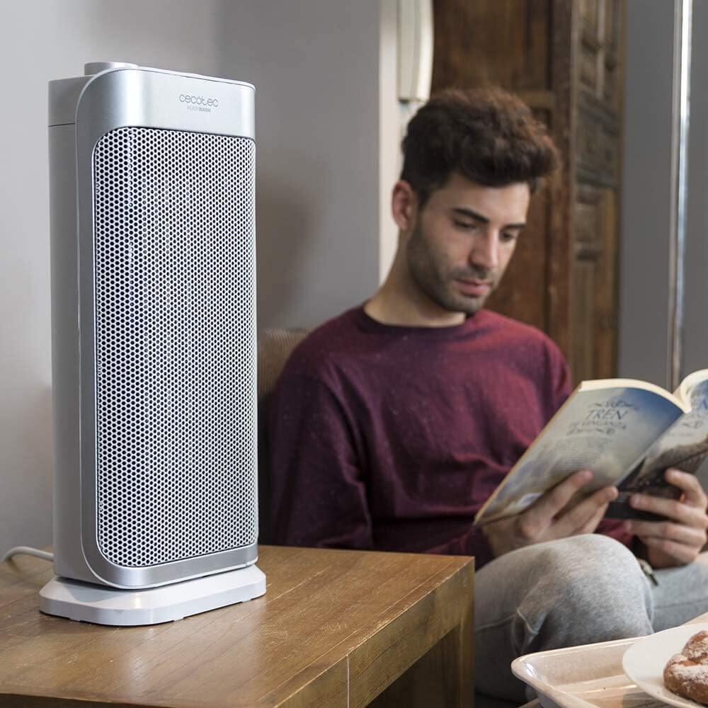Indoor Space Oscillating Ceramic Heater - Fast Heating, energy-efficient ceramic heater with oscillating for even warmth