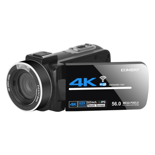 KOMERY 4K Digital Video Camera - High-resolution Ultra HD camcorder for professional videography and content creation