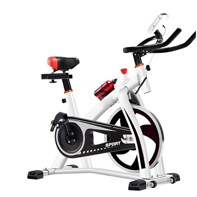 LCD Exercise Bike Indoor Cycling - Adjustable resistance, digital display, and comfortable seat for home workouts.