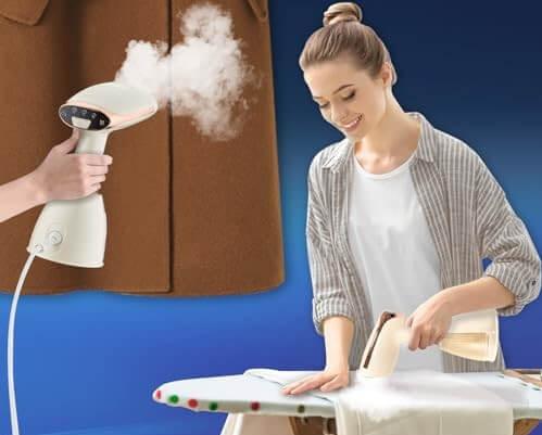 Portable Steam Iron - Lightweight and compact steam iron for quick and efficient wrinkle removal at home or on the go