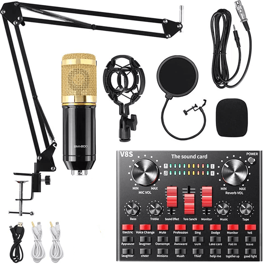 Professional Condenser Microphone - High-quality studio mic for recording, streaming, podcasts, and professional audio production