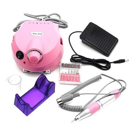 Professional Electric Manicure File Nail Drill Machine Kit Set - High-speed nail drill for professional manicures and pedicures