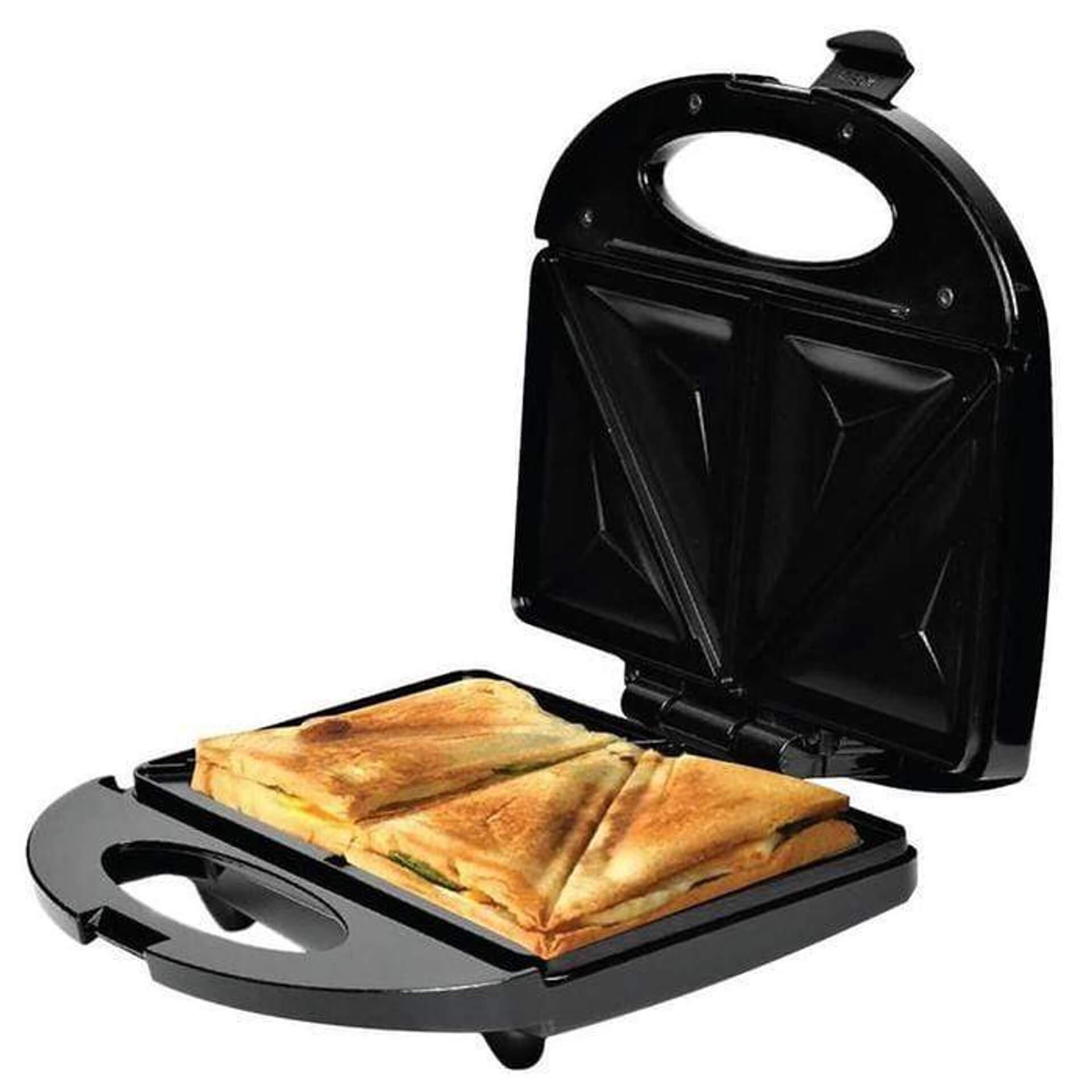 Electric Sandwich Maker - Non-stick toast maker for quick and easy breakfast preparation