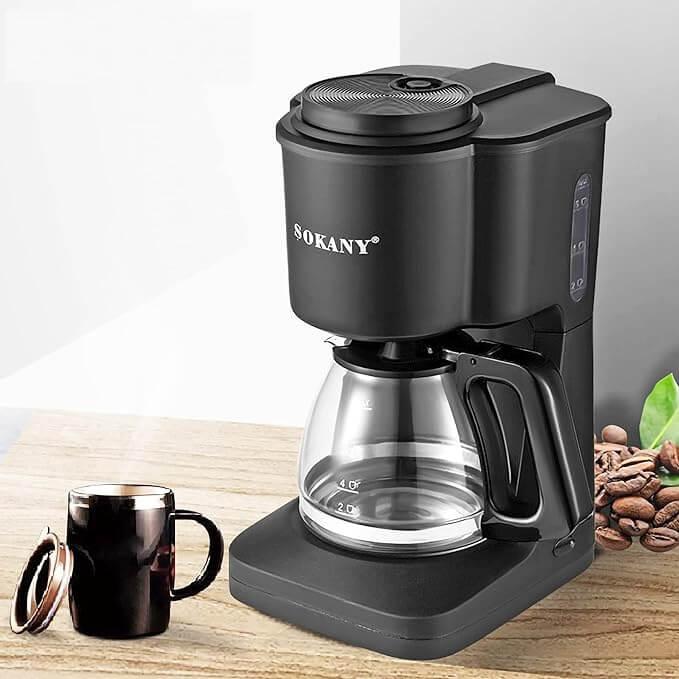 Stainless Steel Coffee Maker Machine - High-quality coffee brewer with durable stainless-steel design for rich and flavored coffee