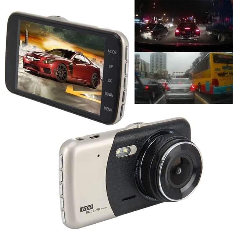 Video Recording HD Display Car Recorder - High-definition dash cam with a built-in display for real-time recording, enhancing vehicle security and road safety