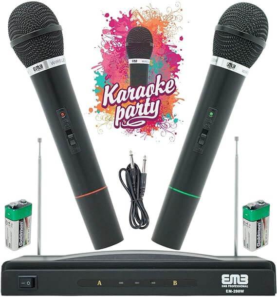Wireless Microphone Set - Premium wireless microphone with crystal-clear audio, noise cancellation, and long-range connectivity-ideal for content creators, musicians, and professionals.