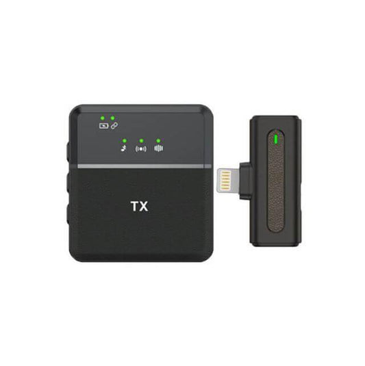 Wireless Microphone for iPhone - High-quality wireless microphone designed for seamless audio recording, streaming, and podcasting on iPhone devices
