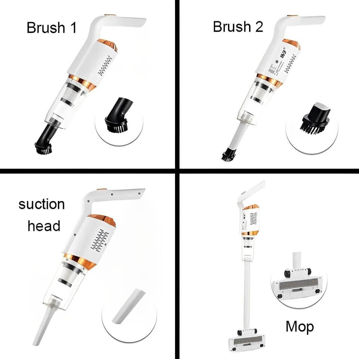 Wireless Vacuum Cleaner - Powerful and cordless vacuum cleaner for efficient home and car cleaning